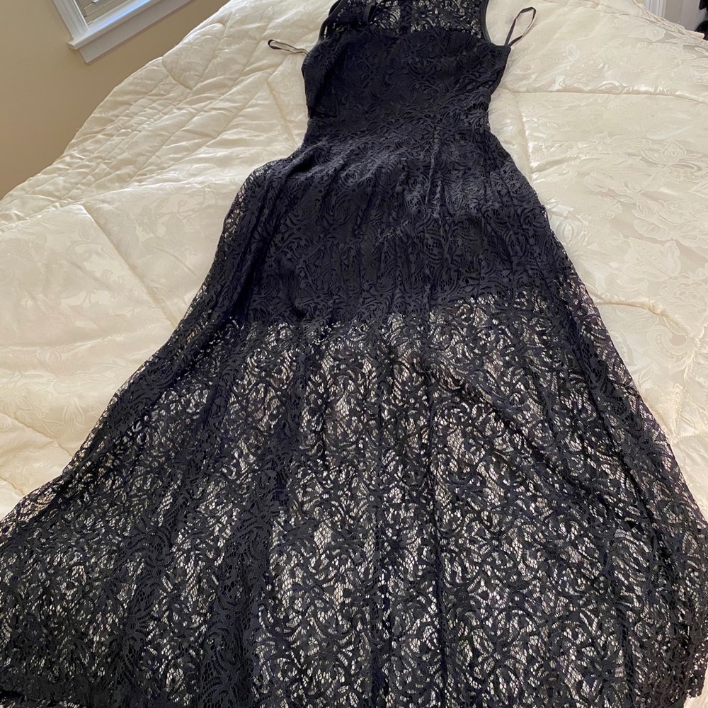 Black long dress
